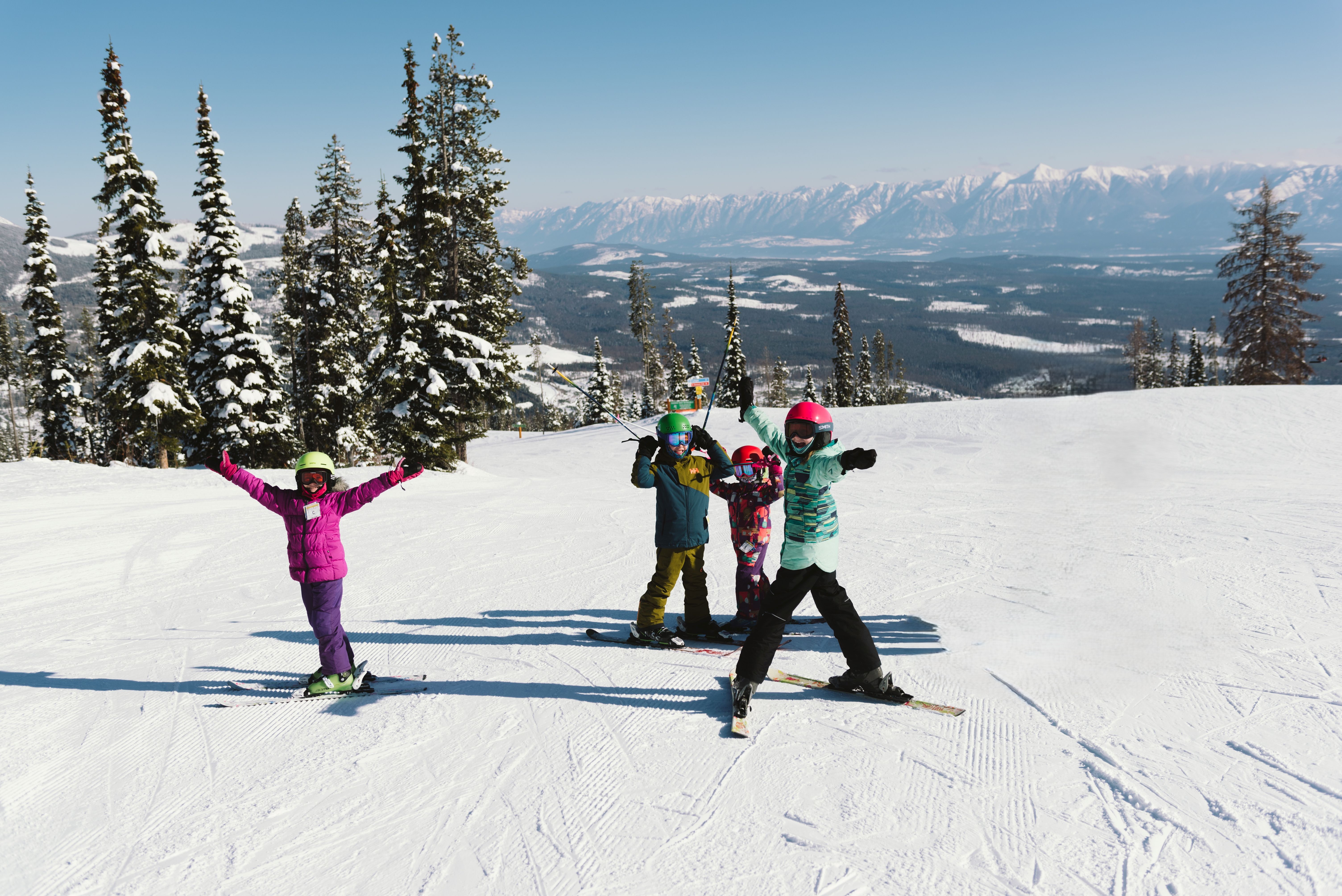 TELUS Learn to Ski Group Half Day Lesson (Age 5-12)