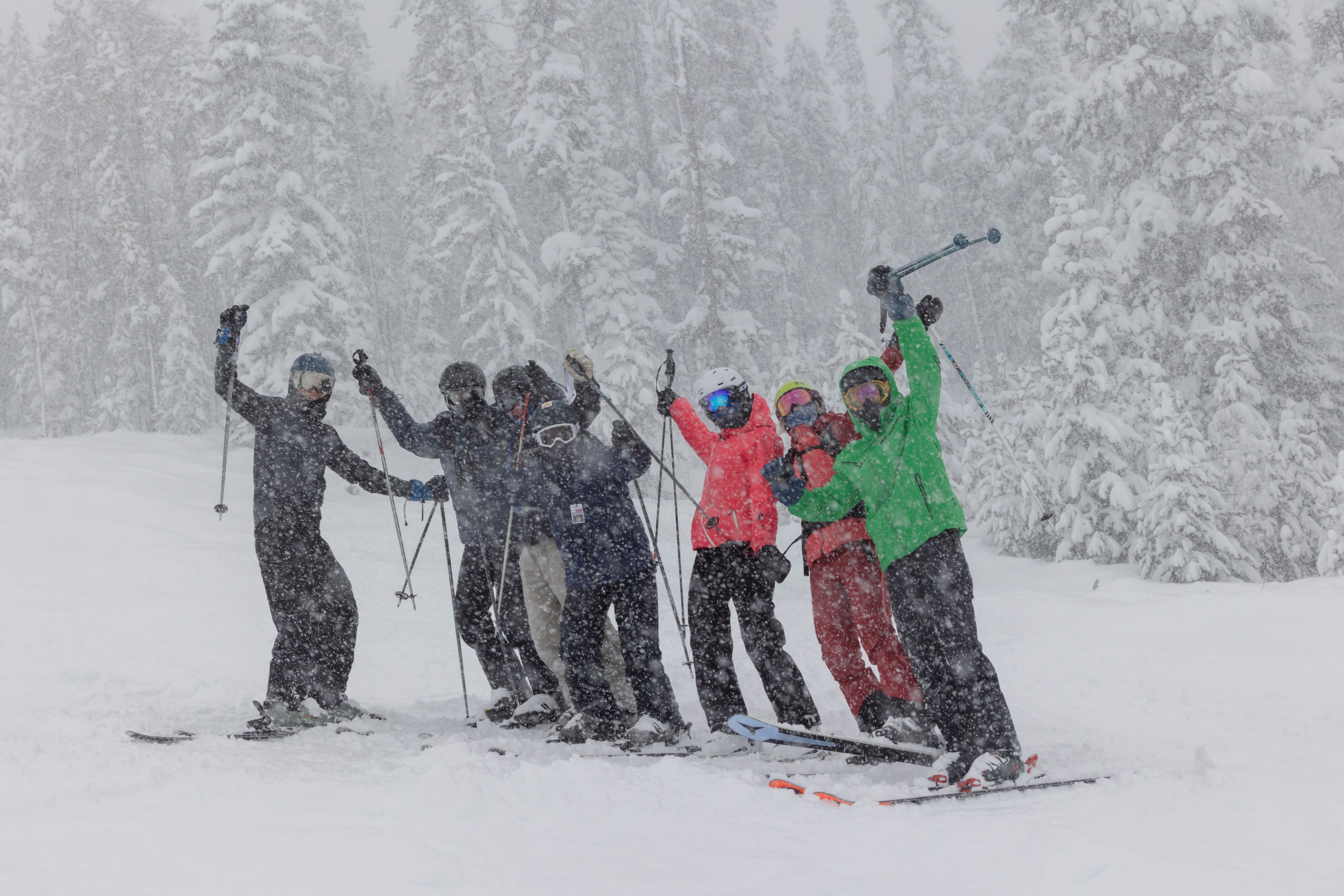 Teen Group Full Day Ski Lesson (Age 13-17)