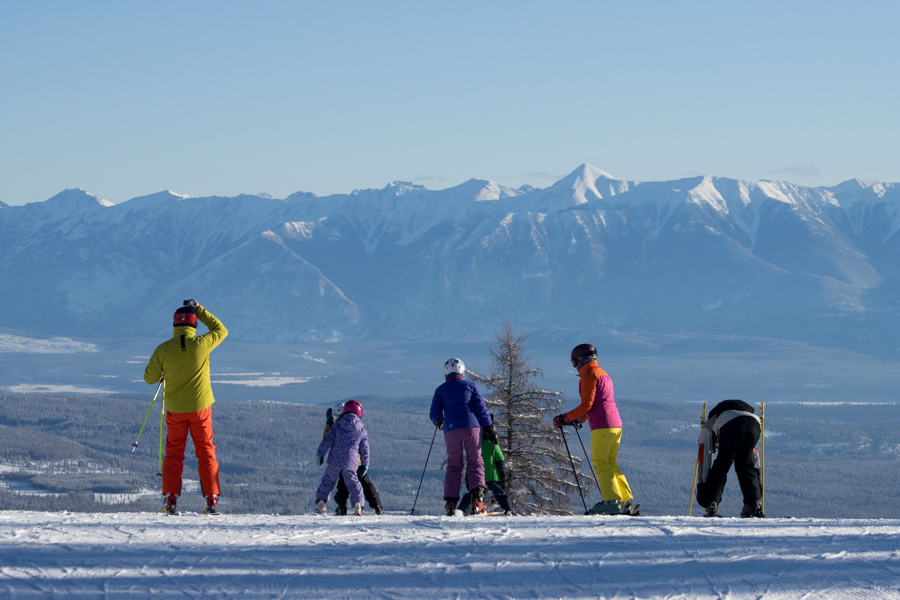 Family Private Full Day Ski Lesson